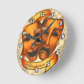 Actormaskers Ronde Klok (Hoek)
