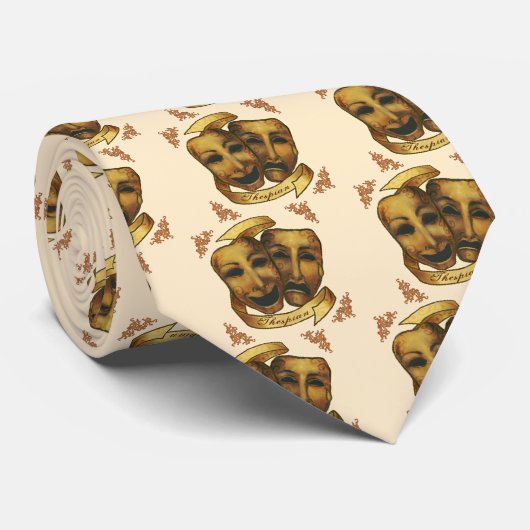 Actormaskers Stropdas (Opgerold)