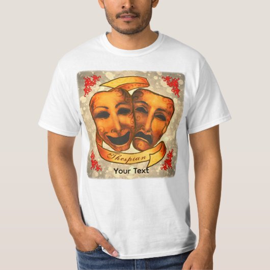 Actormaskers T-shirt (Voorkant)