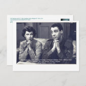 Actors Benedicta Leigh en Michael Aldridge Briefkaart (Voorkant / Achterkant)