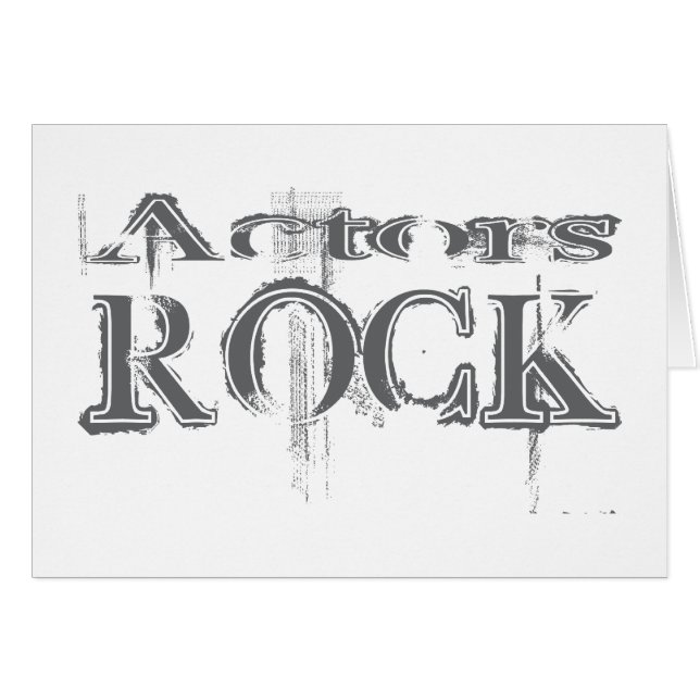 Actors Rock (Voorkant Horizontaal)