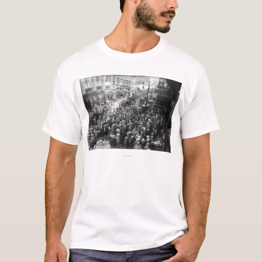 Actors Strike op 45th Street in New York T-shirt (Voorkant)