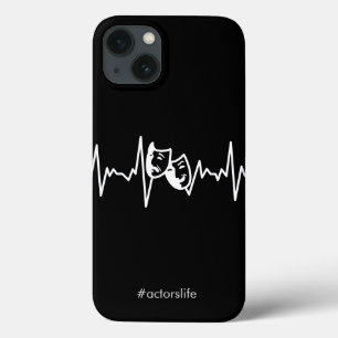"#actorslife" Theater Maskers & Pulse Thespian's Case-Mate iPhone Case