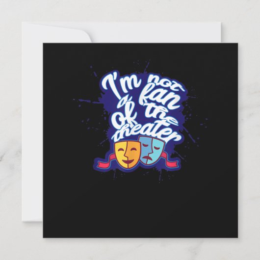 ActortheaterShow Bedankkaart (Voorkant)