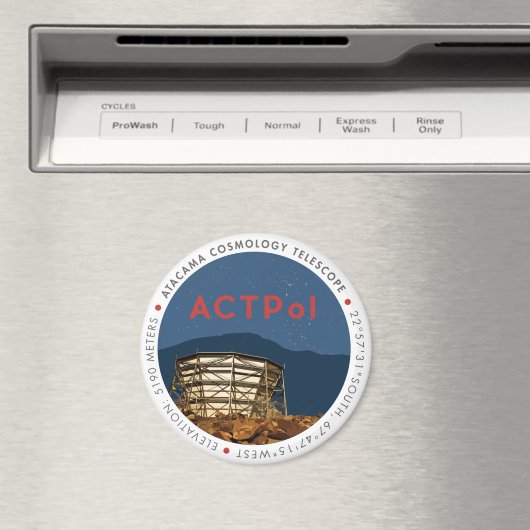 ACTPol Logo magneet (Insitu (Vaatwasser))