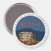 ACTPol Logo magneet (Voorkant / Achterkant)