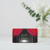 Actress actor influencer psychic  business card visitekaartje (Staand voorkant)