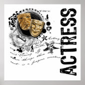 Actress-alchemie van het optreden poster (Voorkant)