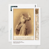 Actress Dame Ellen Terry Briefkaart (Voorkant / Achterkant)