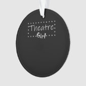 Actress Girl - Broadway Star Actor Actress Ornament (voorkant)