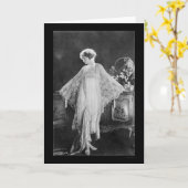 Actress Lillian Gish 1922 Kaart (Gele Bloem)