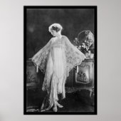 Actress Lillian Gish 1922 Poster (Voorkant)