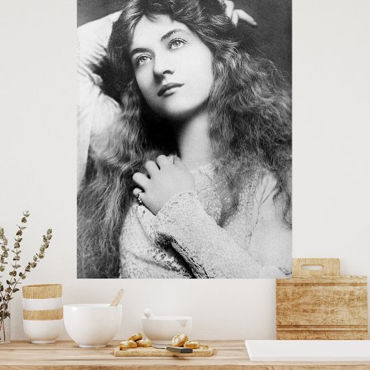 Actress Maude Fealy Poster (Keuken)