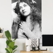 Actress Maude Fealy Poster (Thuiskantoor)