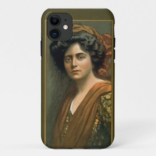 Actress Maxine Elliott 1905 Case-Mate iPhone Case (Achterkant)