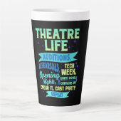 Actress Nerd Actor Musical Acter Spian Latte Mok (Voorkant)