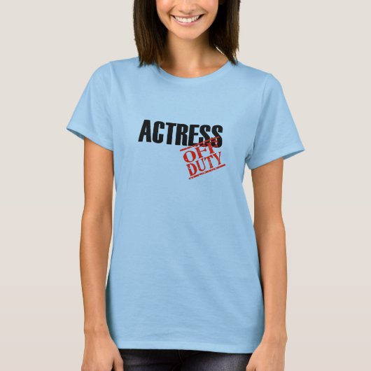 Actress T-shirt (Voorkant)