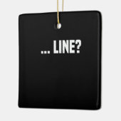 Actrice drama Acter Actor Actress Keramisch Ornament (Links)