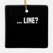 Actrice drama Acter Actor Actress Keramisch Ornament (Voorkant)