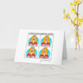 Actrice op Botox Kaart (Gele Bloem)