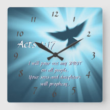 Acts 2:17 Ik zal mijn geest, Bijbelversie uitgiete
