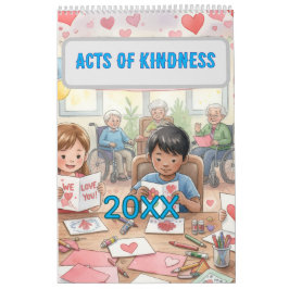 Acts of Kindness childhood Memories Calendar Kalender