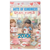 Acts of Kindness Every Month Calendar Kalender (Hoes)