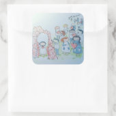 Acts of Kindness Vierkante Sticker (Tas)