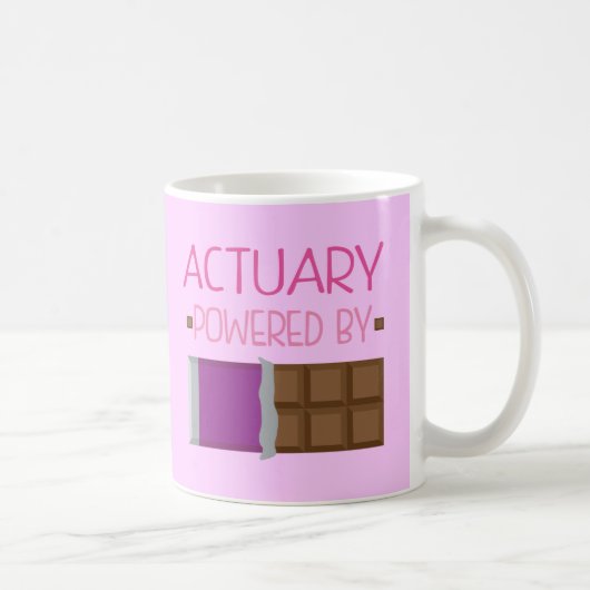 Actuary Chocolate Gift for Woman Koffiemok (Rechts)
