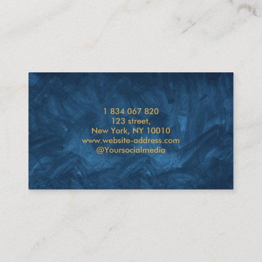 Actueel Visitekaartje (Achterkant)