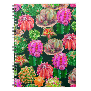 ?actus naadloze florale ondergrond, behangsel notitieboek