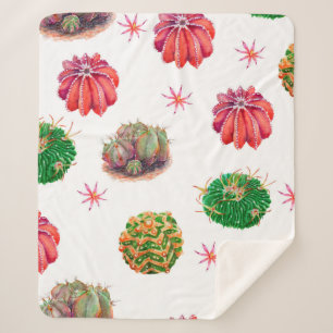 ?actus naadloze florale ondergrond, behangsel sherpa deken