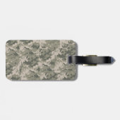 ACU Camo Camouflage Digitaal Monogram Bagagelabel (Achterkant horizontaal)