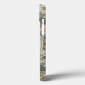 ACU Camo Camouflage Digitale Monogram IPAD Case (Achterkant / Links)