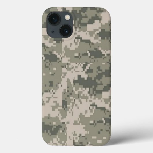 ACU Camo Camouflage Digitale Patroon IPAD Case (Achterkant)