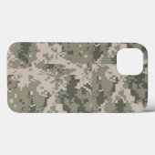 ACU Camo Camouflage Digitale Patroon IPAD Case (Achterkant (horizontaal))
