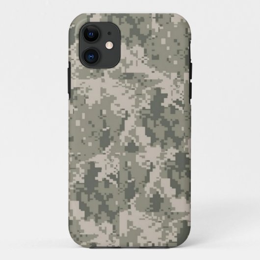 ACU Camo Camouflage Digitale Patroon IPHONE 5 Hoes (Achterkant)