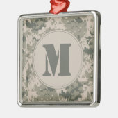 ACU Camo Camouflage Monogram Initiaal Ornament (Links)