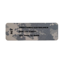 ACU Camo retouradres