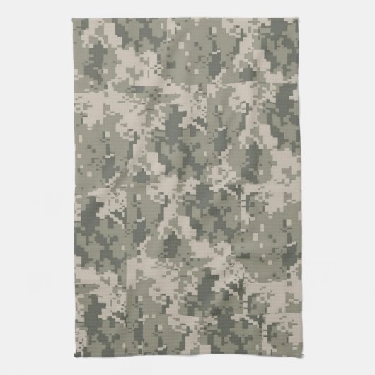 ACU Camouflage Digital Kitchen Dish Towel Theedoek (Verticaal)