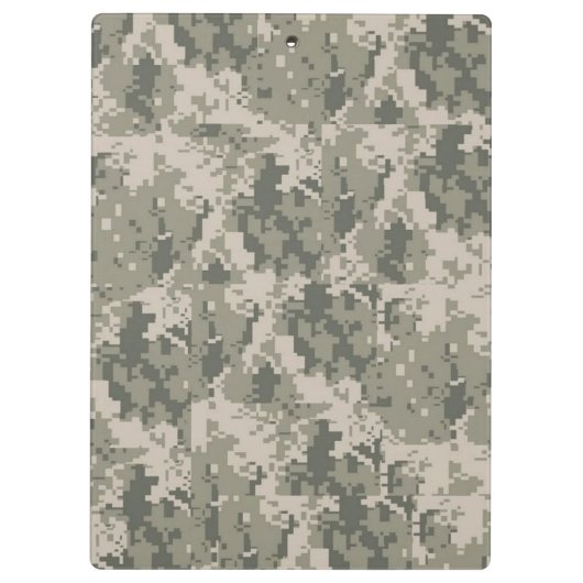 ACU Camouflage Digital Pattern Clip Board Klembord (Achterkant)