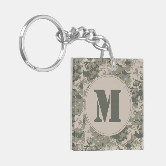 ACU Camouflage Digital Pattern-Sleutelhanger Sleutelhanger (Voorkant Links)