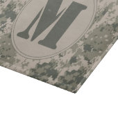 ACU Camouflage Monogram Glazen snijvlak Snijplank (Hoek)