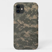 ACU Digital Camo Camouflage iPhone Case (Achterkant)