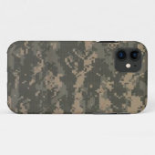 ACU Digital Camo Camouflage iPhone Case (Achterkant (horizontaal))
