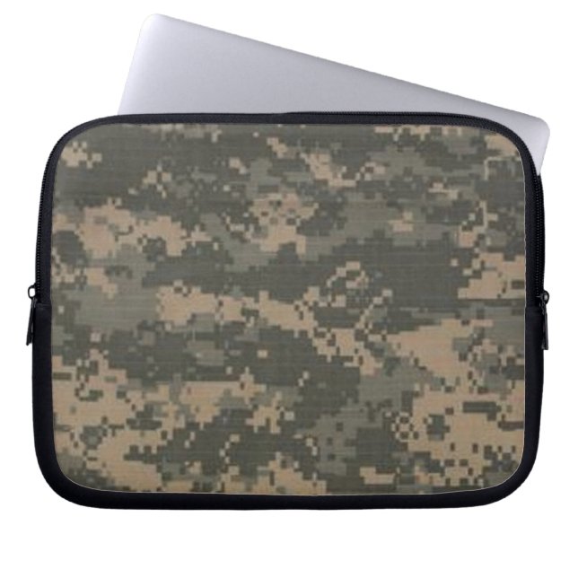 ACU Digital Camouflage Electronics Hoesje Laptop Sleeve (Voorkant)