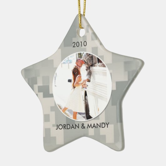 ACU-fotoversiering Keramisch Ornament (Links)