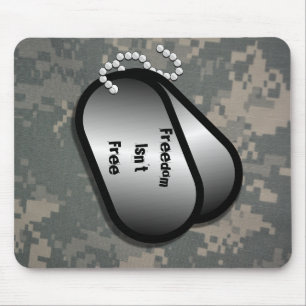 Acu Patroon Camouflage Troepen Digitaal Kunst Vred Muismat