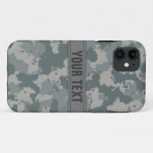 ACU Style Grey Camo #2 Persoonlijk Case-Mate iPhone Case (Achterkant (horizontaal))