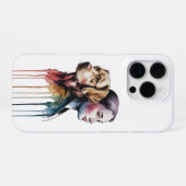 Acuarela Canina Labrador Retriever - Femenina iPhone Hoesje (Achterkant horizontaal)